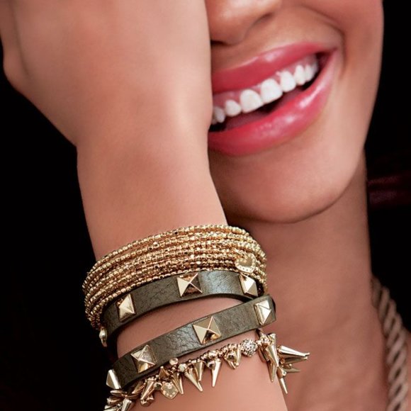 Stella & Dot Jewelry - Stella. And Dot Gold Renegade Cluster Spike
